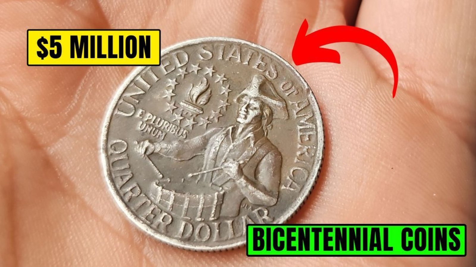 3 Rare Bicentennial Quarter Worth $5 Million
