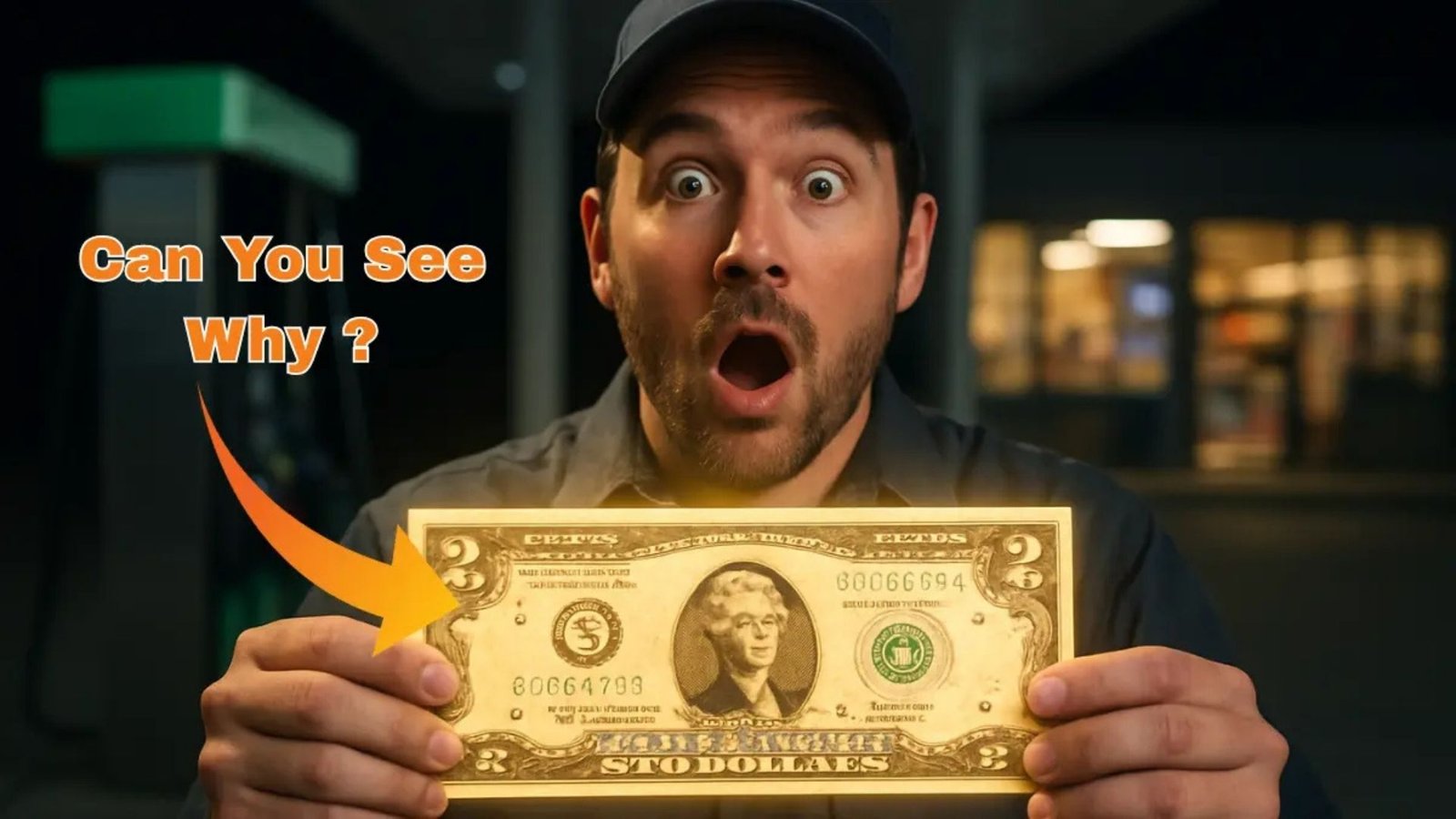 Rare $2 Bill Found at Gas Station Shocks Experts — Valued at $12 Million!