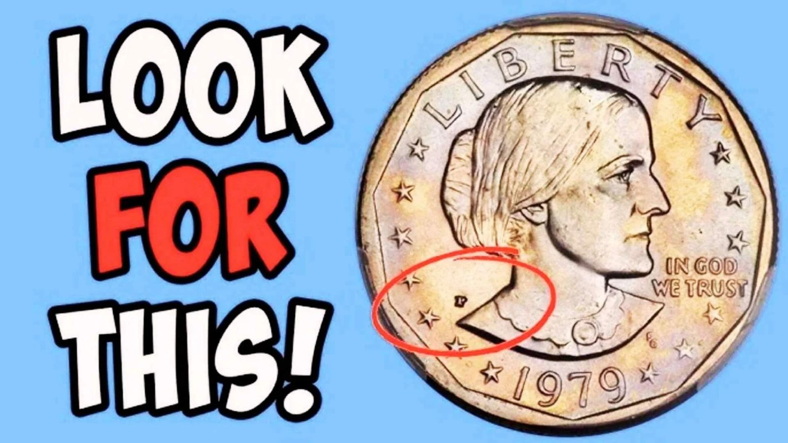 Rare Mint Mark Makes 1981 Susan B. Anthony Dollar into Fortune