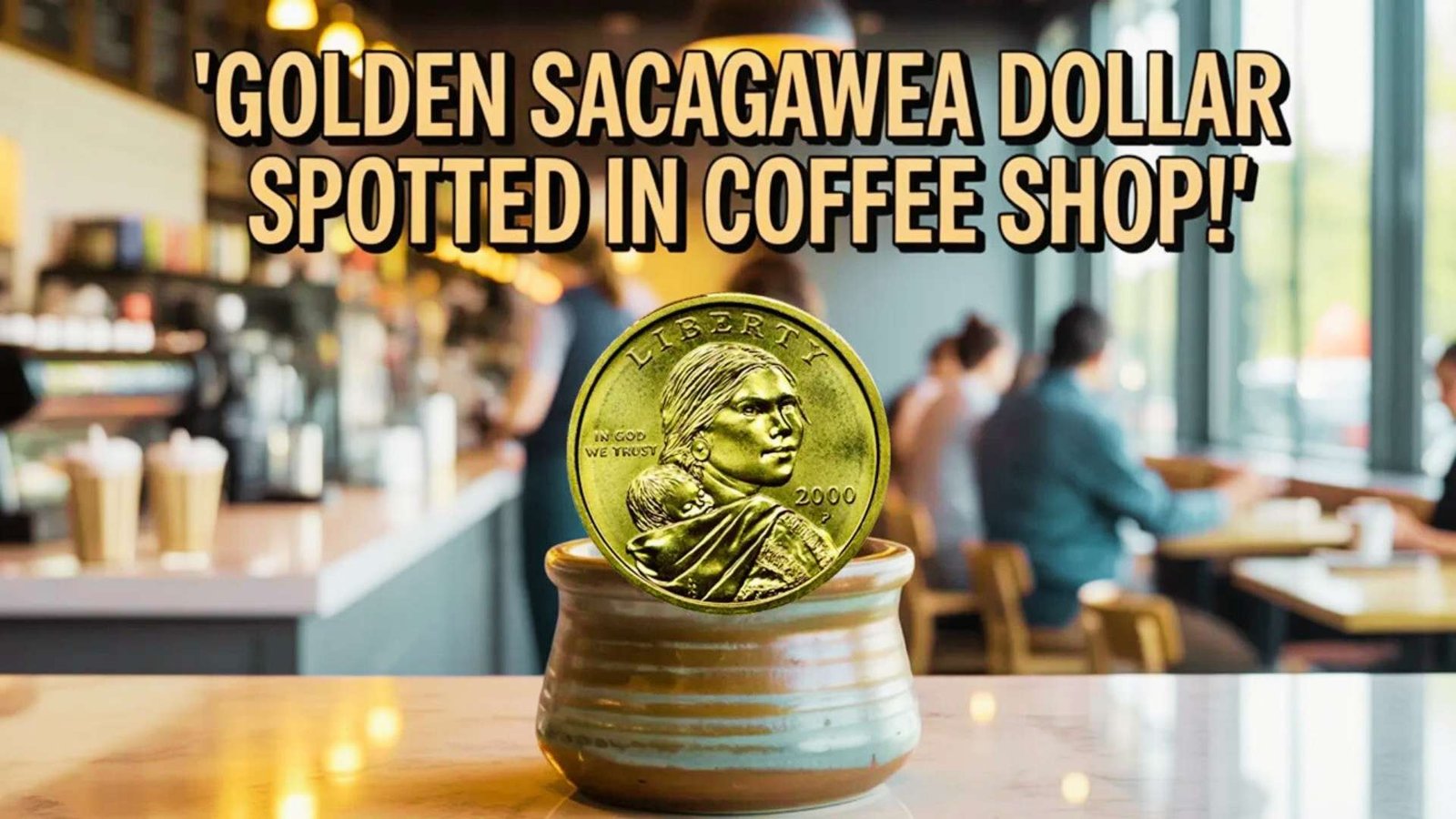 Rare Sacagawea Dollar Found in Coffee Shop Tip Jar Creates Collector Frenzy