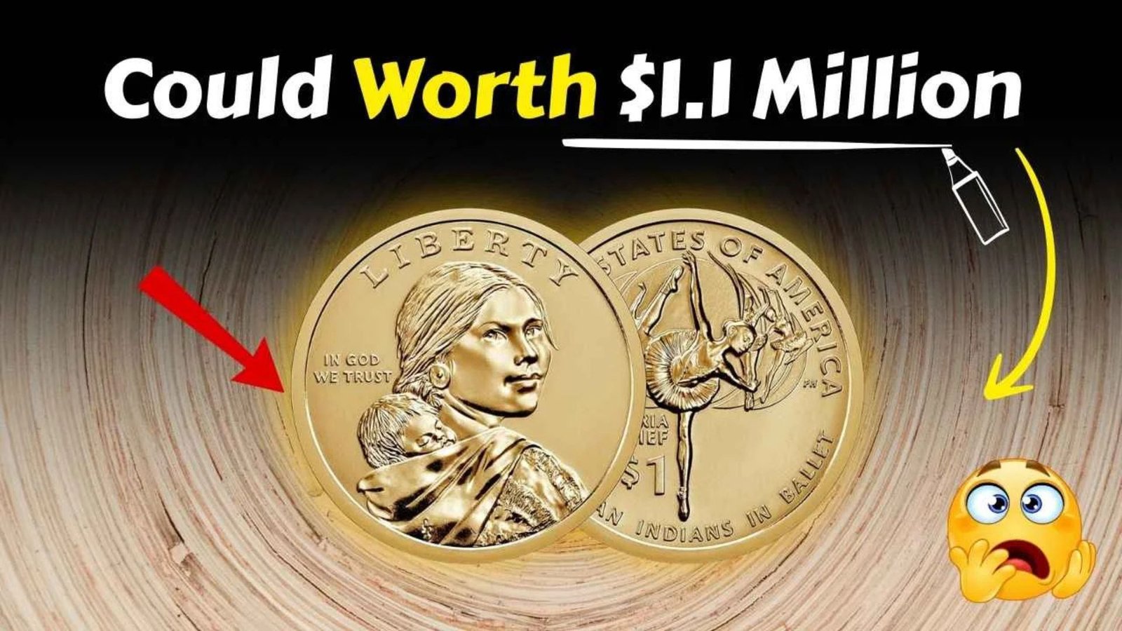Sacagawea Dollar Worth $1.1 Million Discovered in Board Game