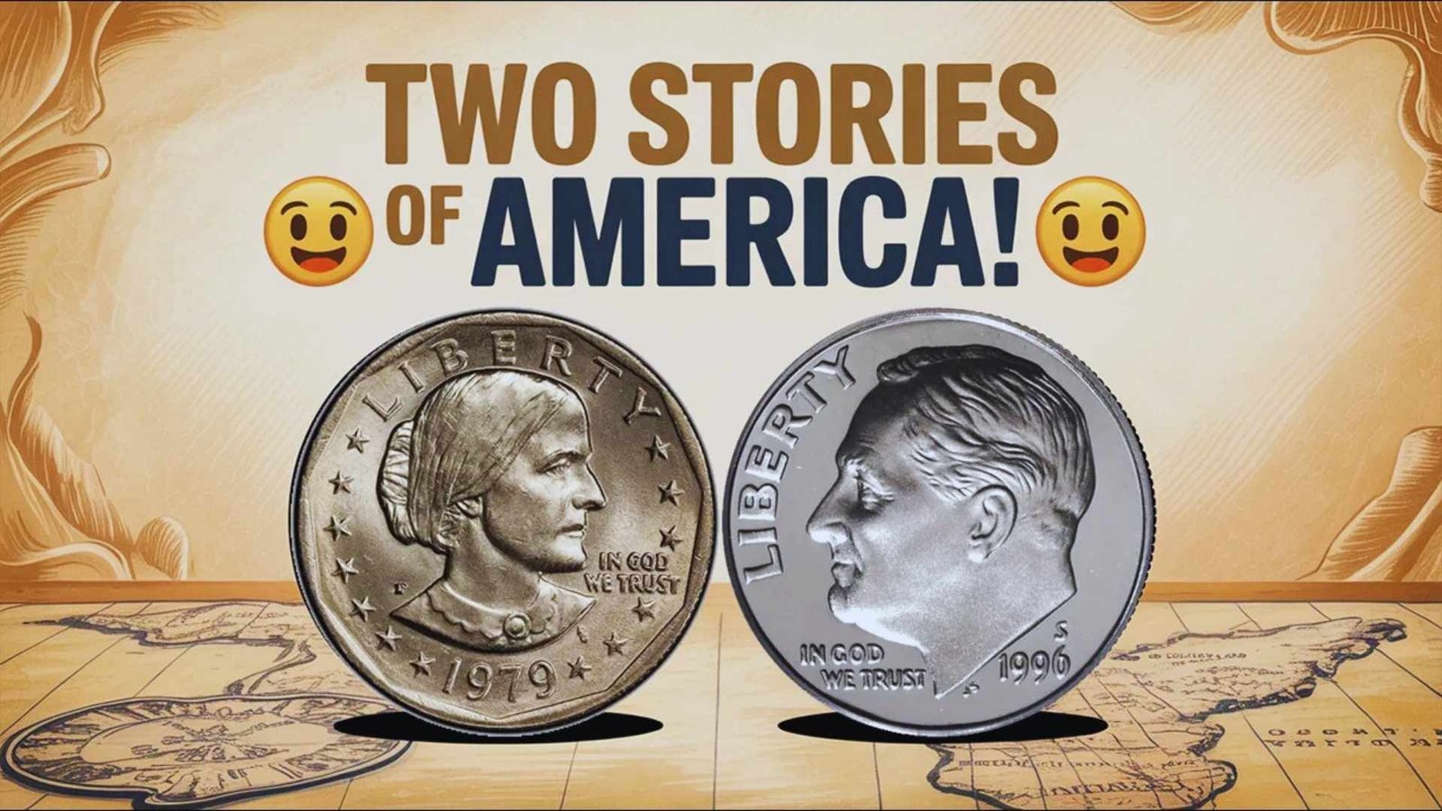 Susan B. Anthony Dollar vs. Roosevelt Dime — Untold Stories Behind America’s Coins