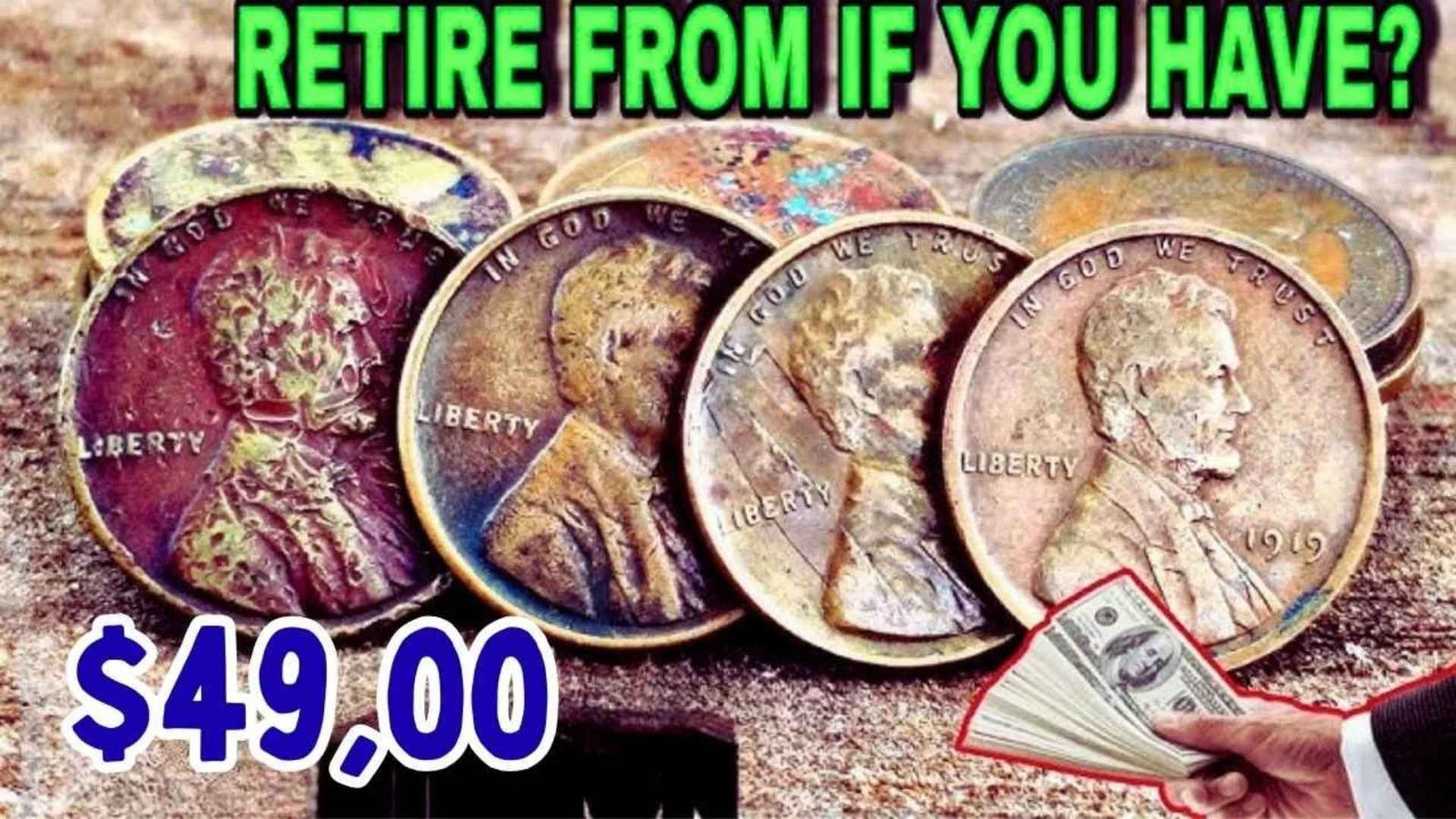 The Lincoln Wheat Penny Valued at $49,00, Still in Circulation