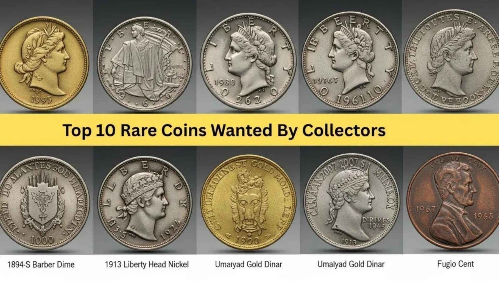 Top 10 Most Valuable Rare Coins in America